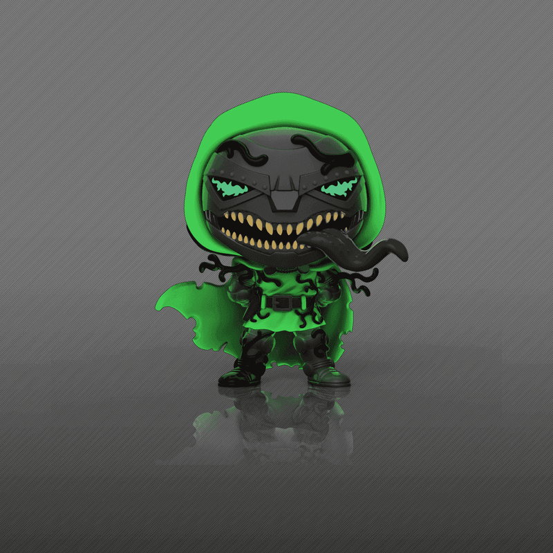 POP Marvel: Venom- Dr. Doom w/(GW)Chase, , hi-res view 3