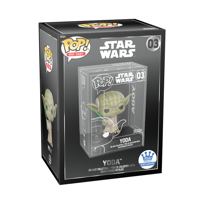 Pop! Die-Cast Yoda with Lightsaber, , hi-res view 2