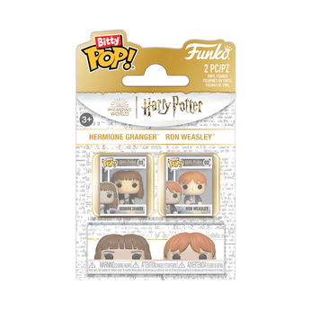 Bitty Pop! Hermione Granger & Ron Weasley 2-Pack, Image 1