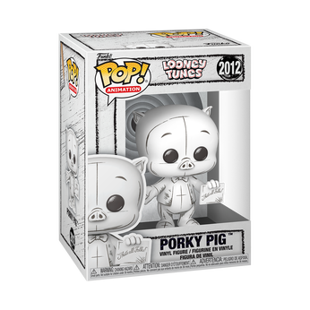 Pop! Porky Pig (Sketched Deco), Image 2