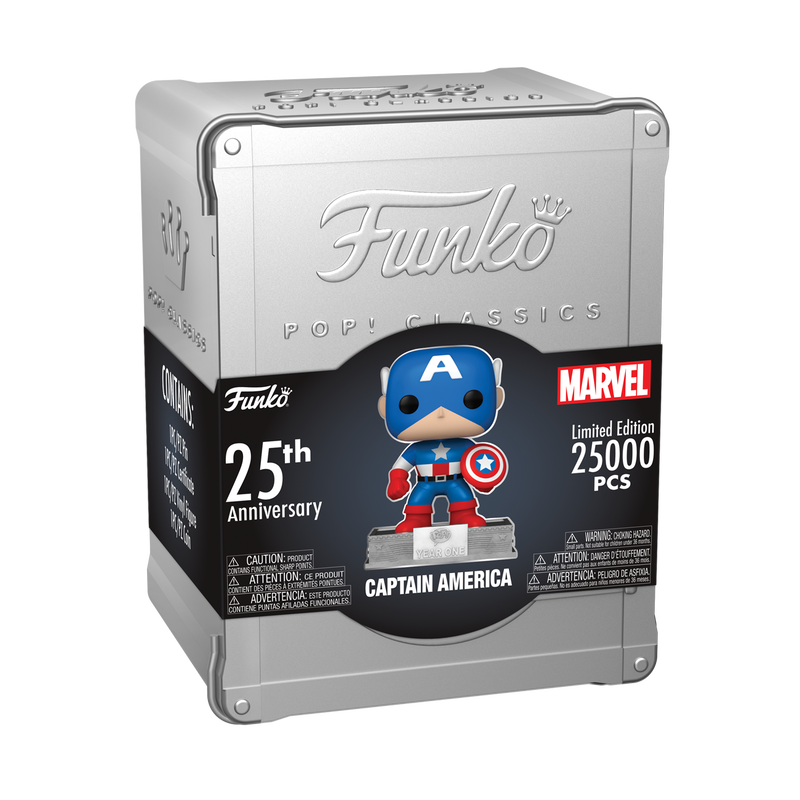 Pop! Classics Captain America Funko 25th Anniversary, , hi-res view 5
