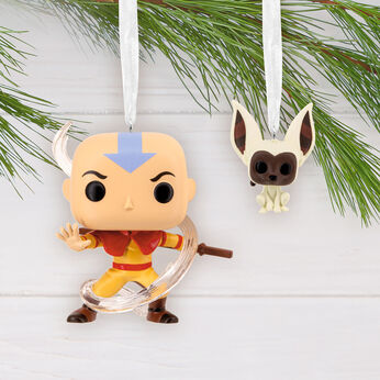 Aang & Momo Ornament, Image 1