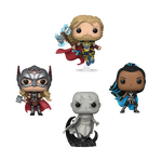 Pop! Thor, Mighty Thor, Valkyrie, Gorr 4-Pack, , hi-res image number 1