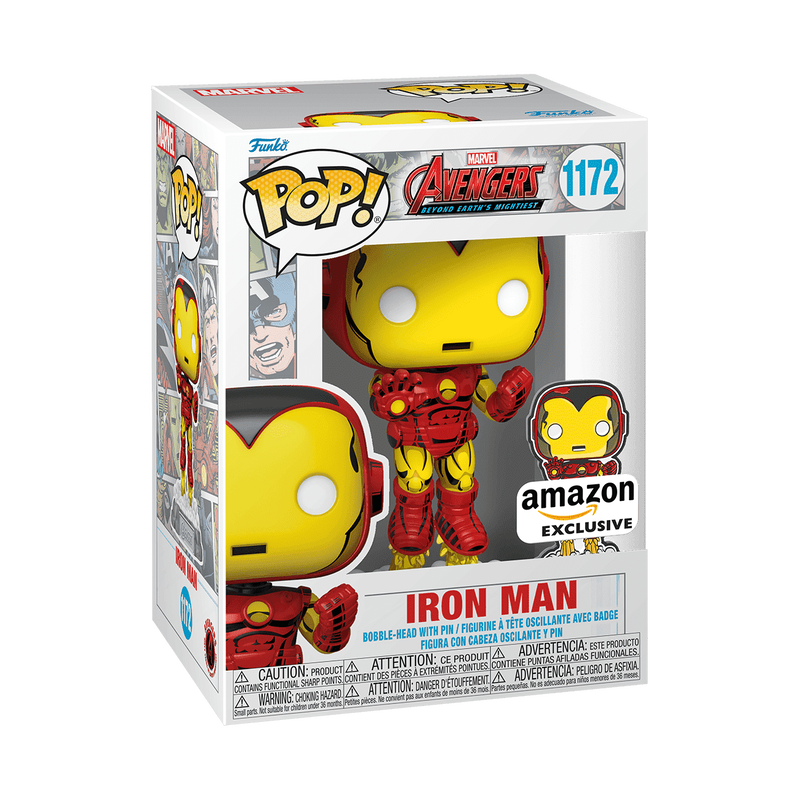 Pop! Iron Man with Pin, , hi-res view 2