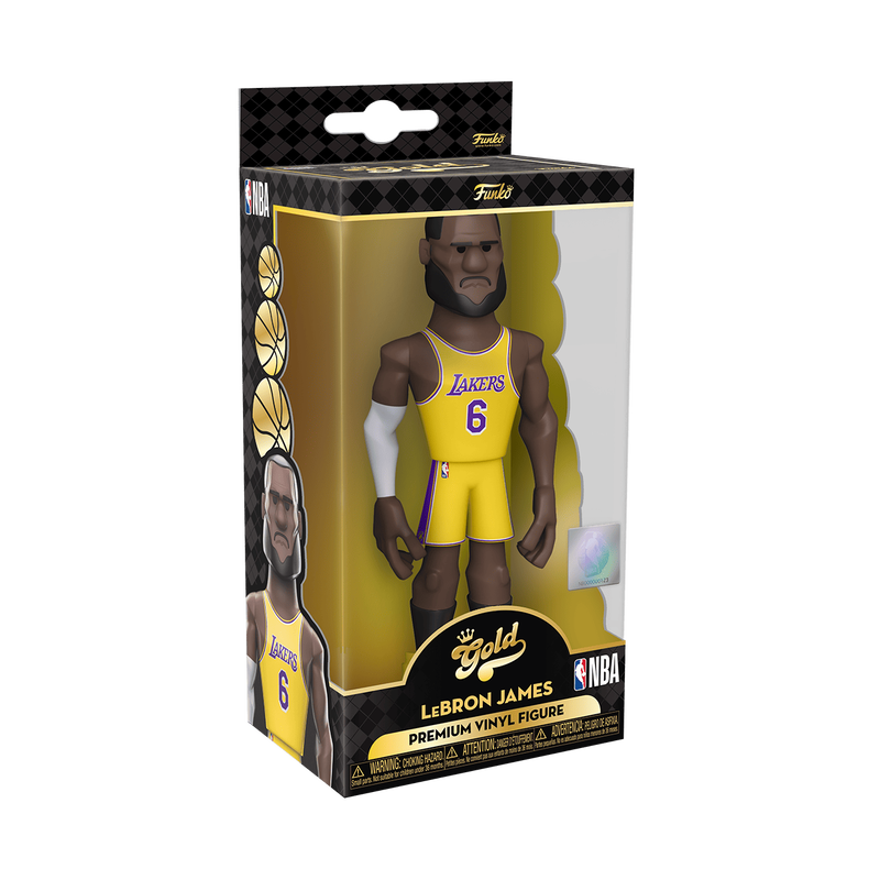 Vinyl GOLD 5" LeBron James - Lakers, , hi-res image number 2