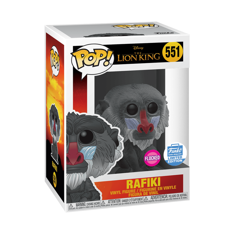 Pop! Flocked Rafiki, , hi-res view 2