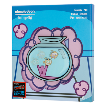NYCC Limited Edition The Fairly OddParents Lenticular 3" Collector Box Pin, Image 1