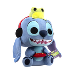 16" Gamer Stitch with Frog Mega Plush, , hi-res view 2