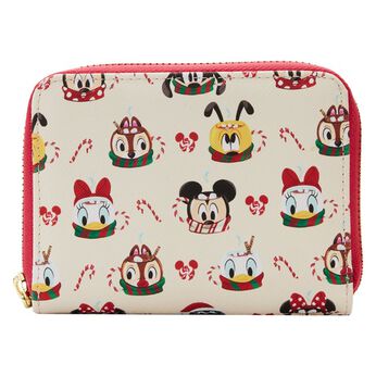 Disney Hot Cocoa Mugs Zip Around Wallet, Image 1