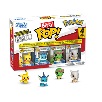 Bitty Pop! Pokémon 4-Pack Series 1, Image 1