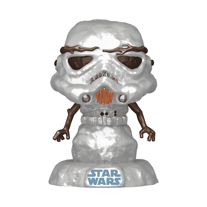 Pop! & Tee Snowman Stormtrooper (Metallic), , hi-res view 3