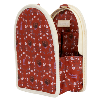 Loungefly Cream & Red Floral Light-Up Mini Backpack Bag Organizer Insert, Image 2