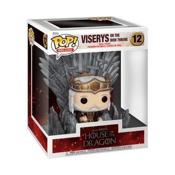 Pop! Deluxe Viserys on the Iron Throne, Image 2
