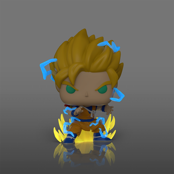 Pop! Super Saiyan Son Goku (Mini) (Glow) (Chase), Image 1