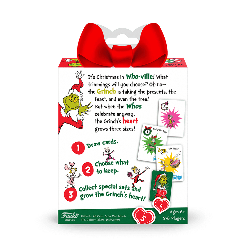 Dr. Seuss Grinch Grow Your Heart Card Game, , hi-res view 3