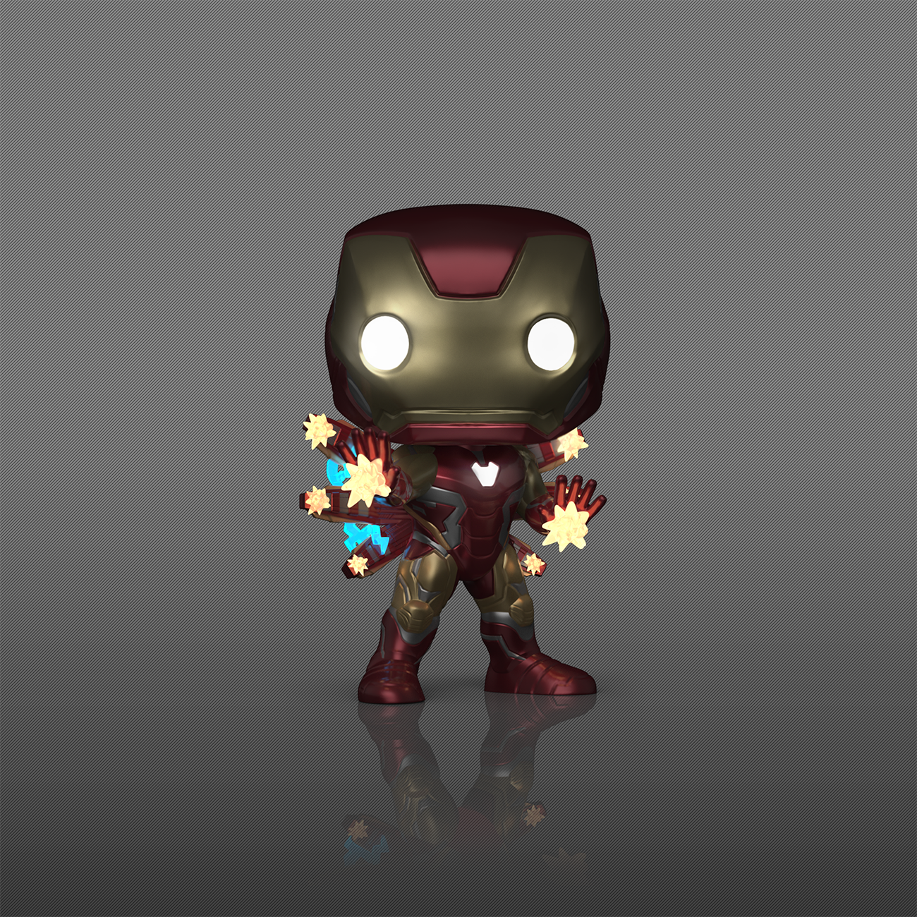 レアFUNKO レアFUNKO POP! アイアンマン2 マーク6 ガントリー 蓄光限定 