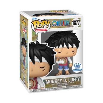 Pop! Monkey D. Luffy (Marineford Memorial) with Pop! Protector, Image 2