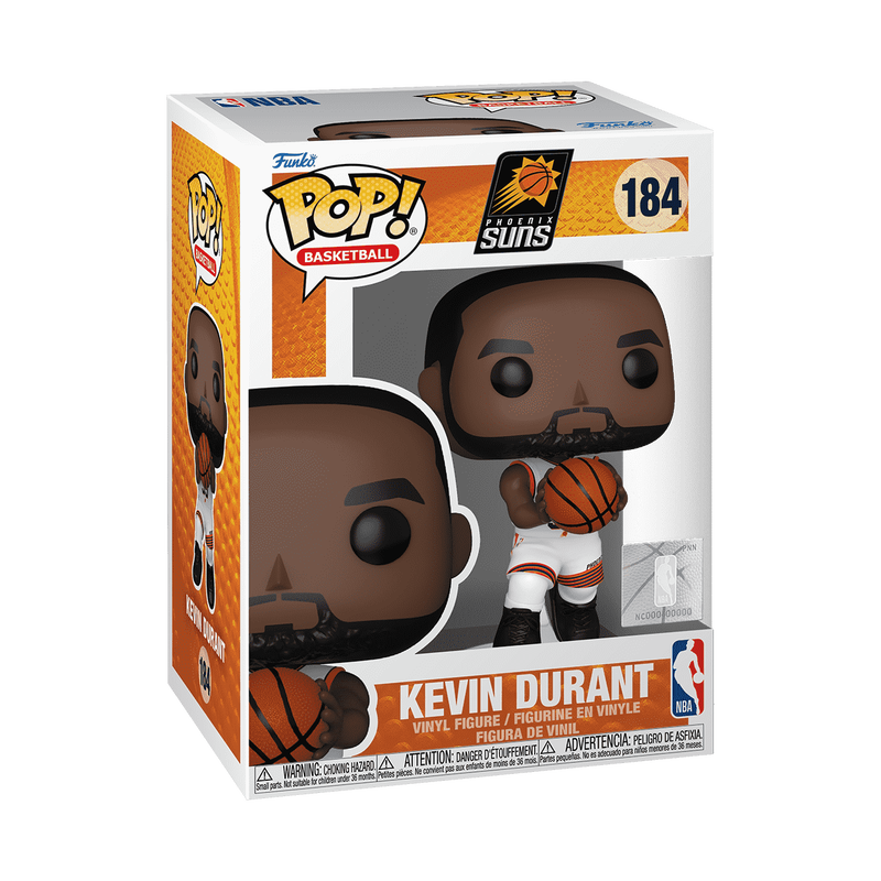Pop! Kevin Durant (White Phoenix Suns Jersey), , hi-res view 2