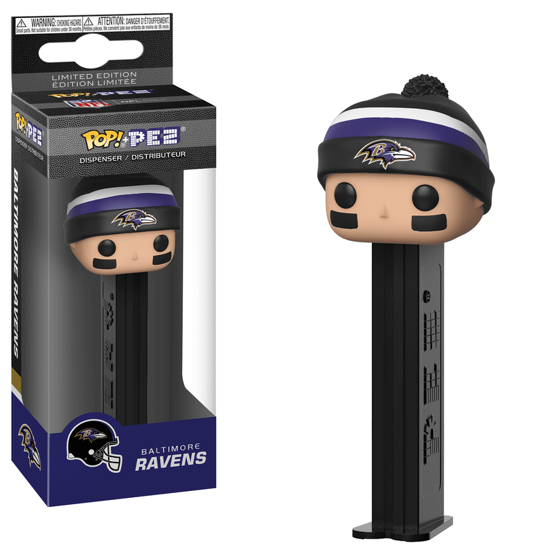 POP PEZ: NFL - Ravens (Beanie), , hi-res view 1