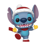 Pop! Stitch with Santa Hat, , hi-res view 1