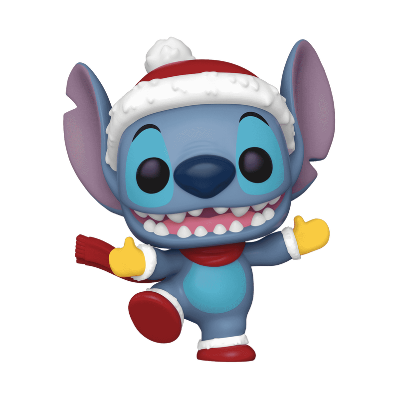 Pop! Stitch with Santa Hat, , hi-res view 1