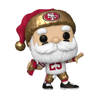 Pop! 49ers Santa (Throwing), Image 1