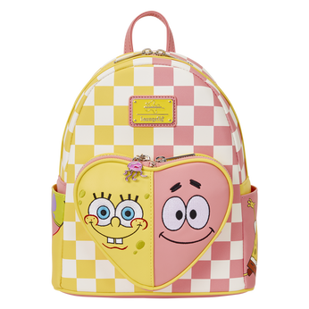 SpongeBob SquarePants & Patrick Star Checkered Mini Backpack, , hi-res view 1