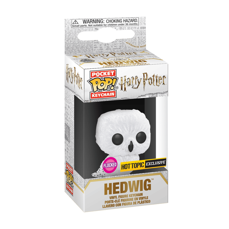 Pop! Keychain Hedwig (Flocked), , hi-res view 1