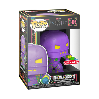 Pop! Iron Man (Mark 1) (Black Light), Image 2