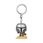 Pop! Keychain The Mandalorian with Blaster, , hi-res view 1