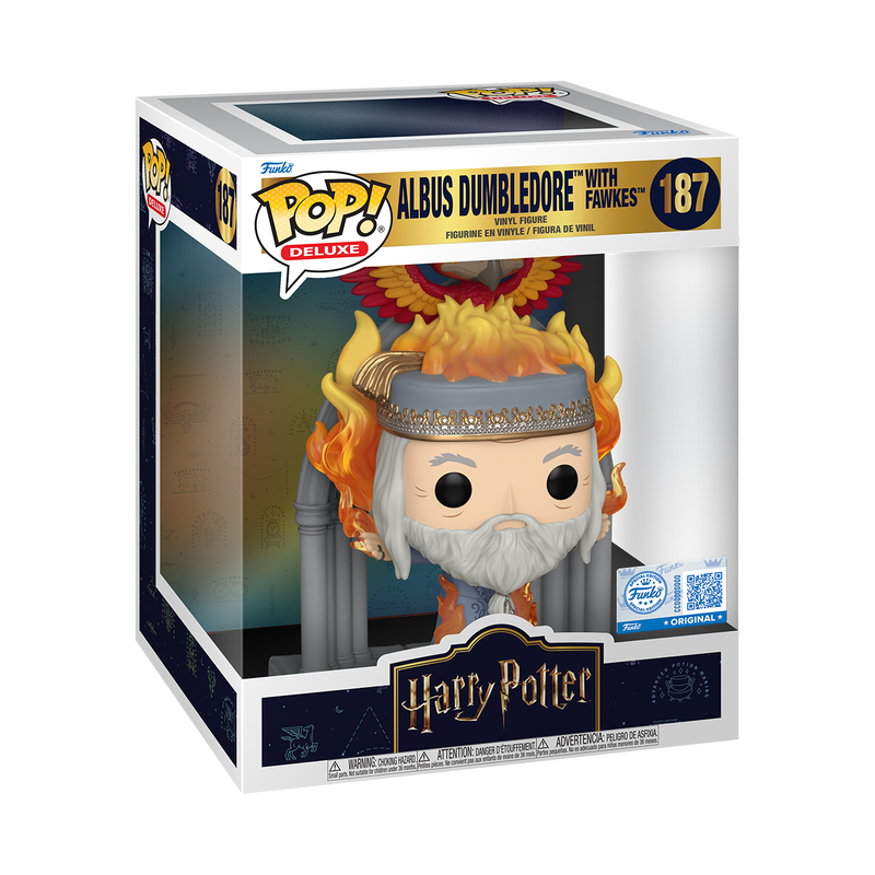 Pop! Deluxe Albus Dumbledore with Fawkes, , hi-res view 2