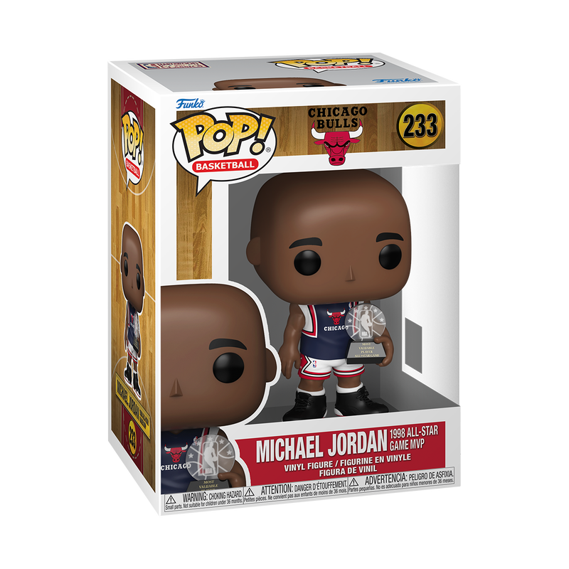スポーツ Funko POP! MICHAEL JORDN ALL-STAR 1988 Amazon.com: Funko Michael Jordan 1988 All-Star + Pop Protector