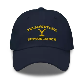 Yellowstone Dutton Ranch Navy Logo Hat, Image 1