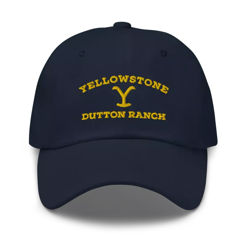 Yellowstone Dutton Ranch Navy Logo Hat, , hi-res view 2