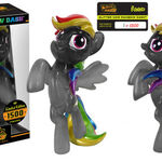 MLP - Glitter Noir Rainbow Dash, , hi-res view 1