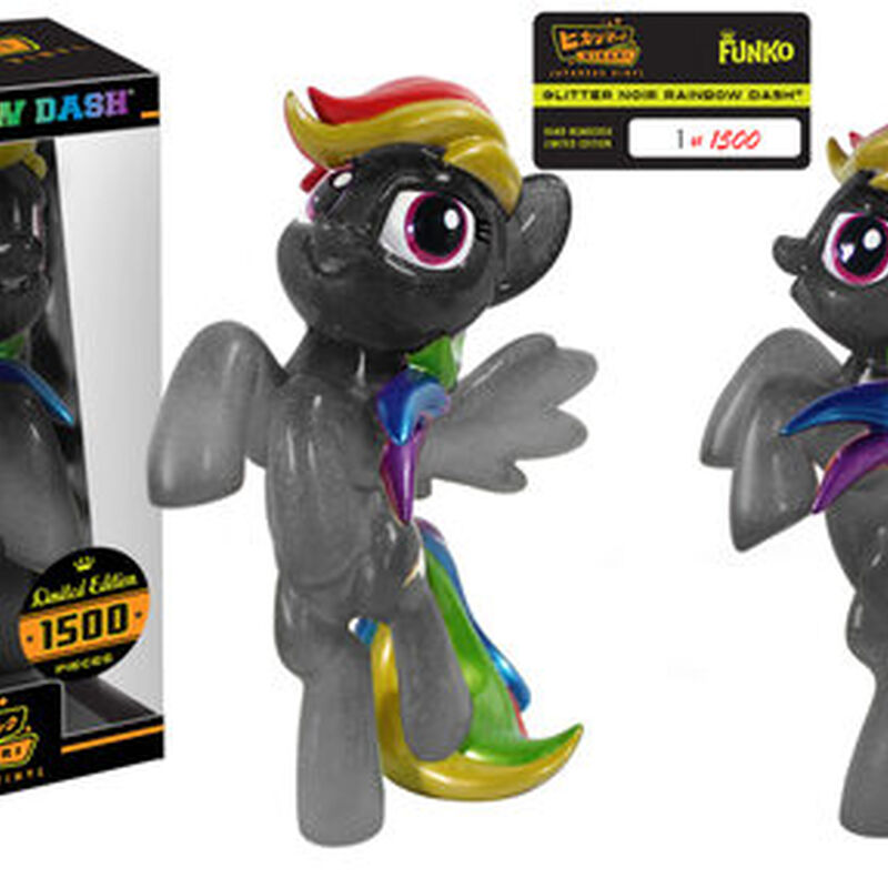 MLP - Glitter Noir Rainbow Dash, , hi-res view 1
