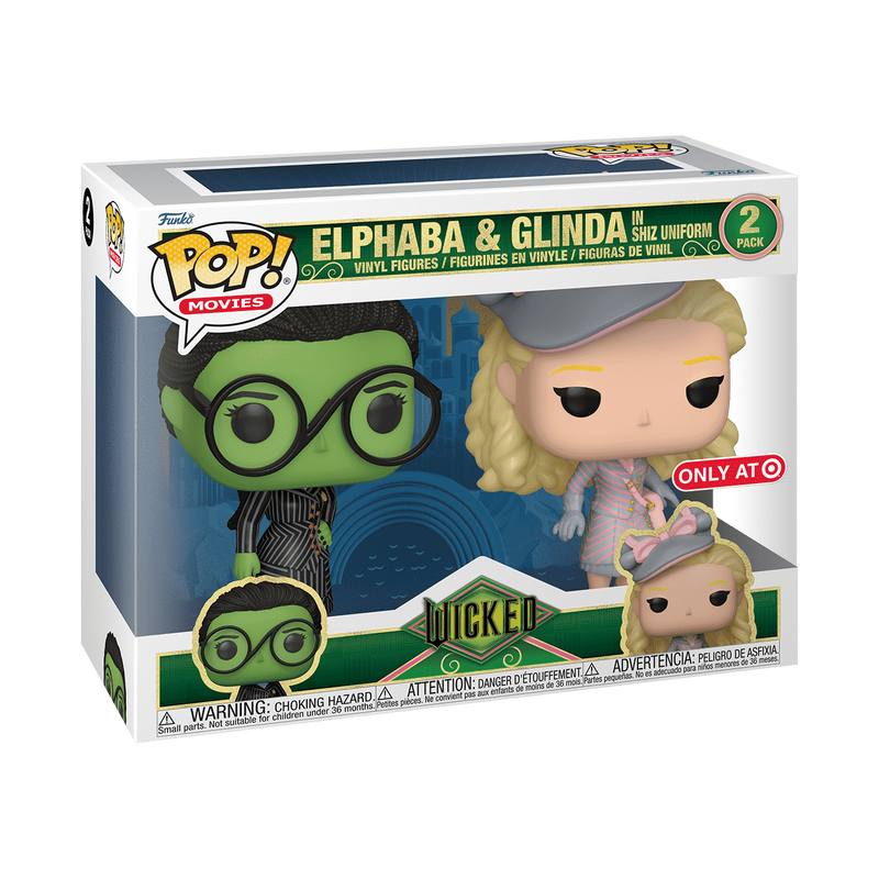 Pop! Elphaba & Glinda in Shiz Uniform 2-Pack, , hi-res view 2