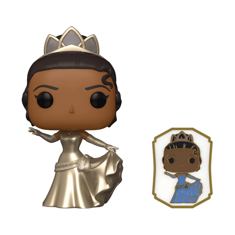 Pop! Tiana (Gold) with Pin, , hi-res view 1