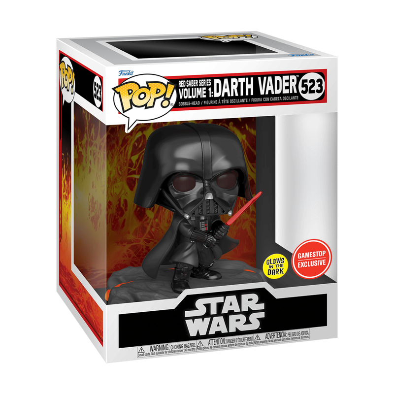 Pop! Deluxe Red Saber Series Volume 1: Darth Vader (Glow), , hi-res image number 2