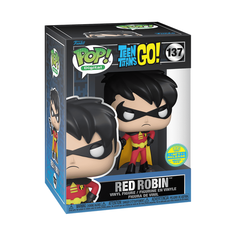 Pop! Red Robin (Teen Titans Go), , hi-res view 2
