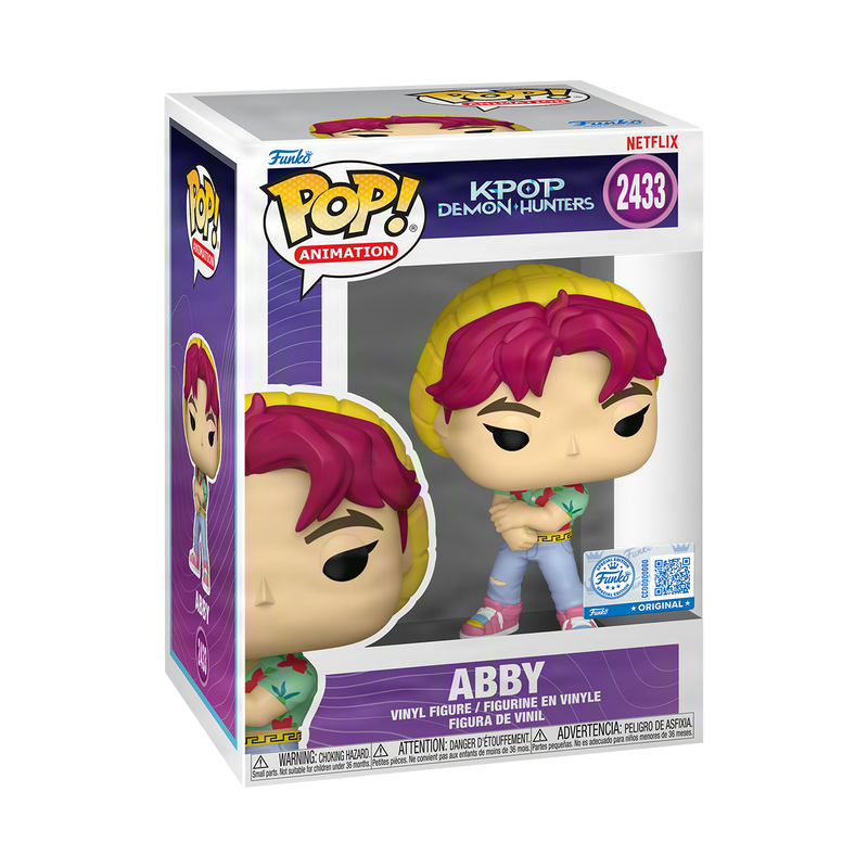 Pop! Abby (Soda Pop) – KPOP Demon Hunters Vinyl Figure | Funko