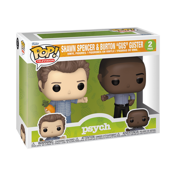 Pop! Shawn Spencer & Burton "Gus" Guster 2-Pack, Image 2
