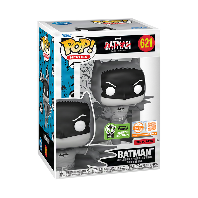セール　限定FUNKO POP!  バットマン　白黒　アートシリーズ限定 Pop! Batman (Bat-Manga! Black and White) with Pop! Protector | Funko