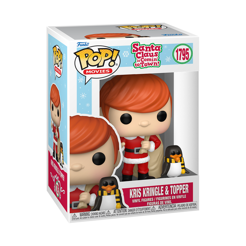 Pop! & Buddy Kris Kringle & Topper, , hi-res view 2