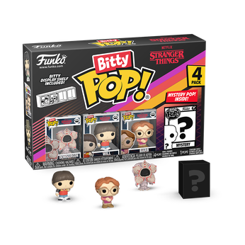 Bitty Pop! Stranger Things 4-Pack Series 1, Image 1