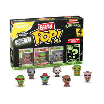 Bitty Pop! Teenage Mutant Ninja Turtles 4-Pack Series 3, Image 1