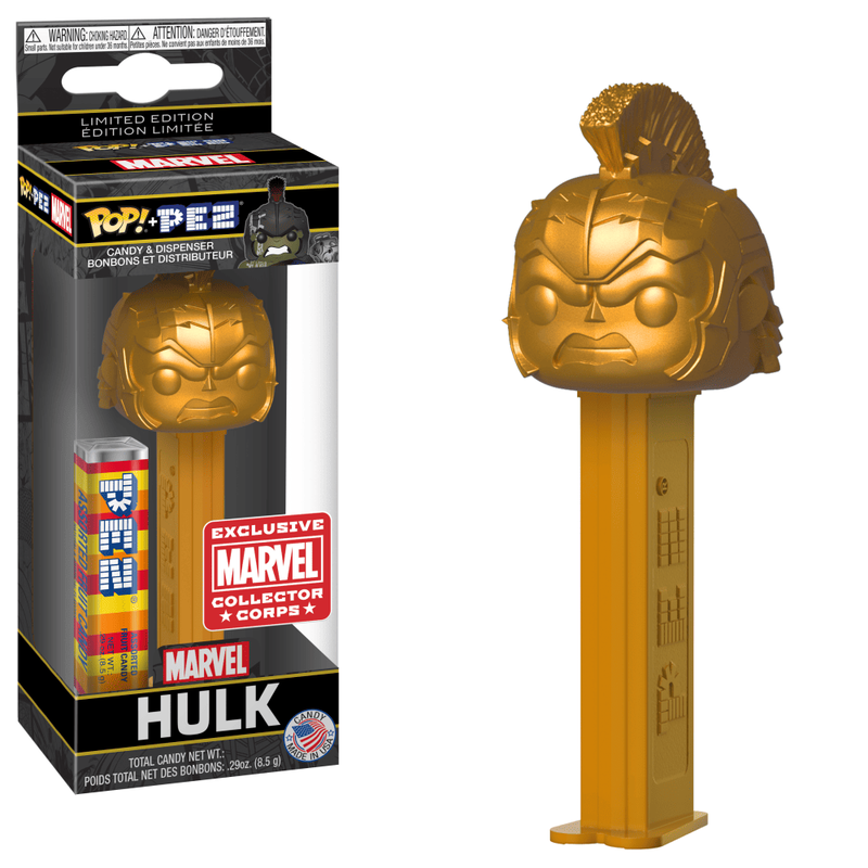 POP PEZ: AMB: Marvel- MS10 - HulK - Gold, , hi-res view 1