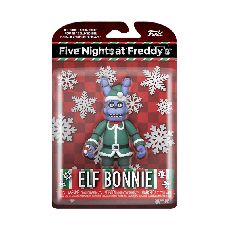 Funko FNaF Elf Bonnie, the newest Five Nights at Freddy's wave by Funk