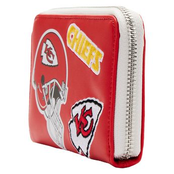 NFL Kansas City Chiefs Patches Zip Around Wallet, Image 2