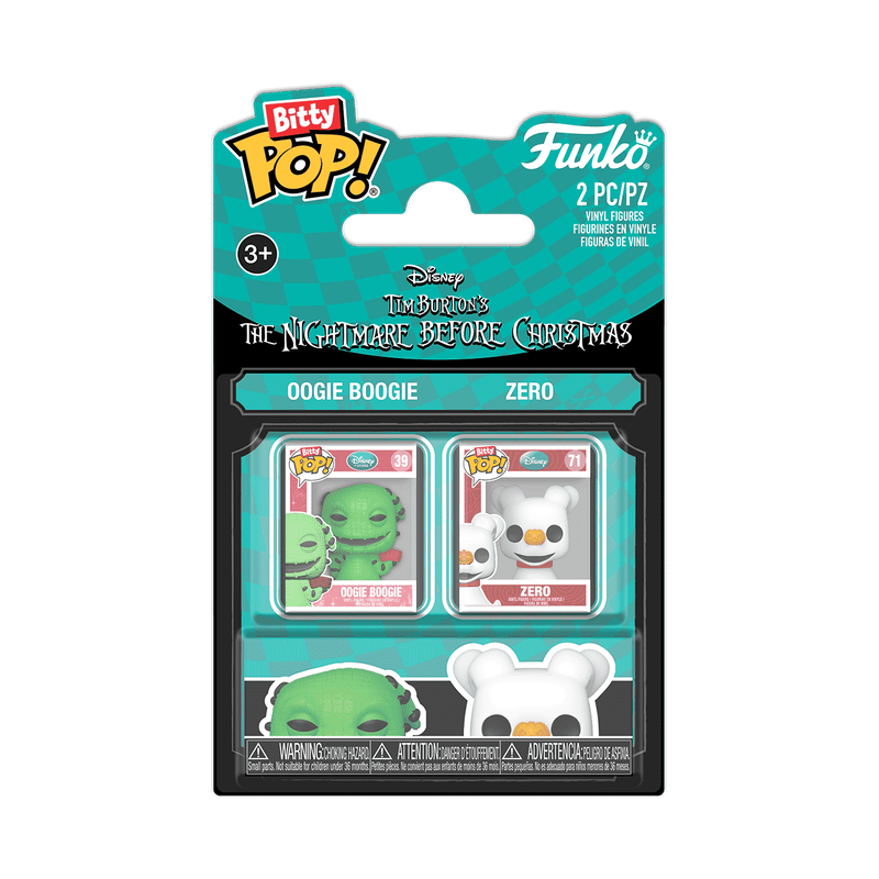 Bitty Pop! Oogie Boogie & Zero 2-Pack, , hi-res view 1